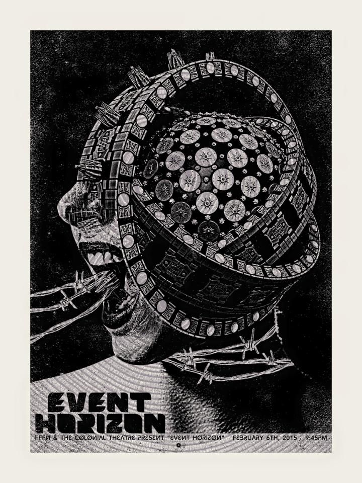 HELLRAISER and EVENT HORIZON key art
