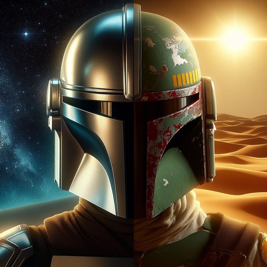THE MANDALORIAN key art