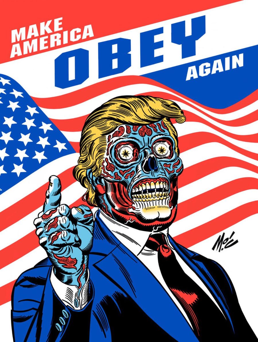 THEY LIVE art